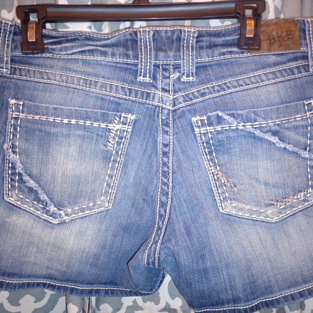 BKE Blue Denim Culture Shorts